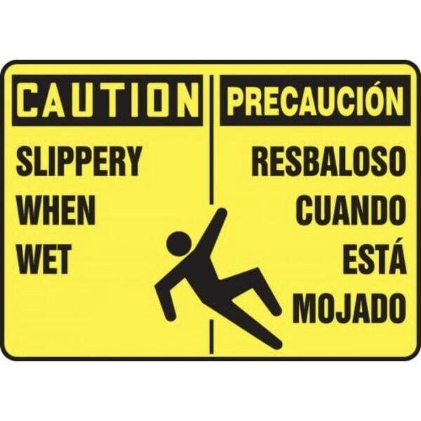 Accuform SPANISH BILINGUAL Safety Sign SBMSTF674MXL SBMSTF674MXL - main